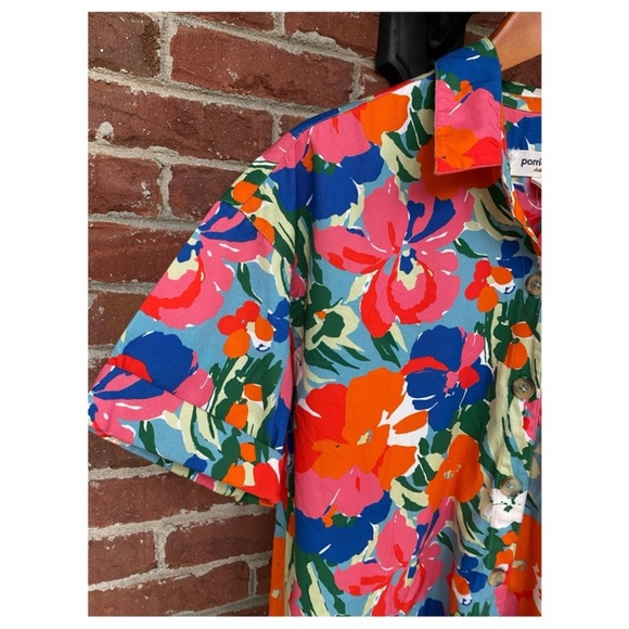 Anthropologie Porridge Utility Printed Buttondown Shirtdress Size Small - Picture 5 of 9